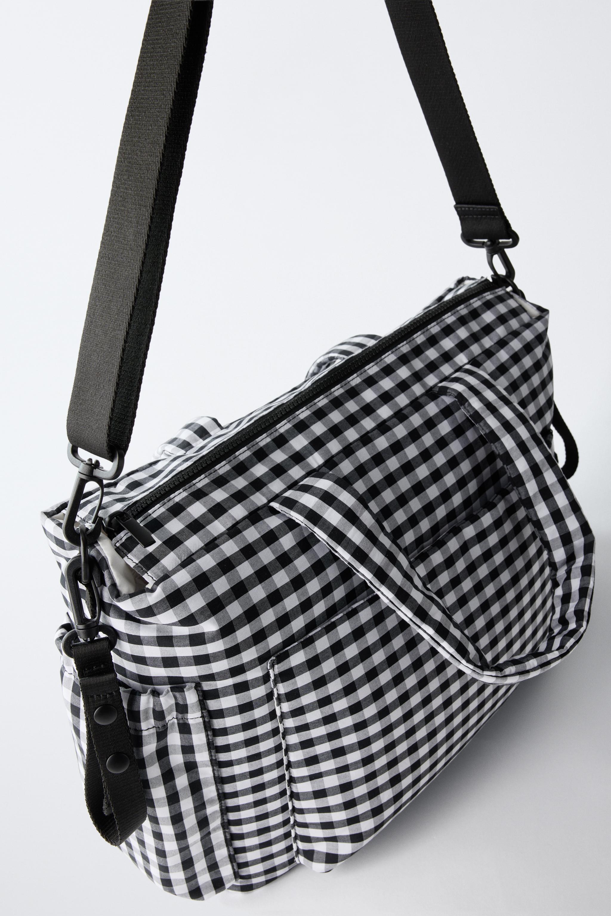 SAC MATERNITÉ À CARREAUX